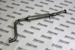 Резонатор STT d51, под выпуск, с гофрой, нержавейка для Лада Калина