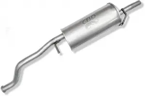 Глушитель CBD нержавеющий d43 мм для Лада Веста объём двигателя 1.6 л, 1.8 л
