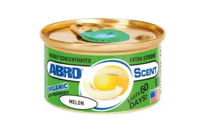 Ароматизатор ABRO Organic консерва Дыня Melon