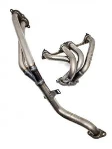 Выпускной коллектор паук DK Pro 4-2-1 без гофры неокрашенный, под рейку для ВАЗ 2101-2107 8-ми клапанный Выпускной коллектор паук DK Pro 4-2-1 без гофры неокрашенный, под рейку для ВАЗ 2101-2107 8-ми клапанный