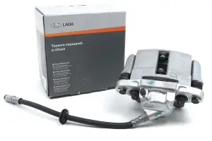 Суппорт левый в сборе АвтоВАЗ R14 для ВАЗ 2110-2112, Лада Калина, Приора