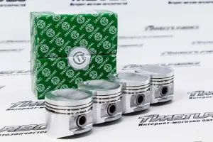 Поршни СТК 21083 в сборе с пальцами для ВАЗ 2108-21099, Лада Ока 82.8 мм, Группа E Поршни СТК 21083 в сборе с пальцами для ВАЗ 2108-21099, Лада Ока 82.8 мм, Группа E