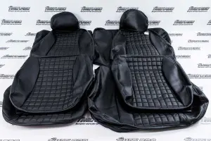 Обивка не чехлы на сиденья экокожа, Квадрат для Шевроле Нива Обивка не чехлы на сиденья экокожа, Квадрат для Шевроле Нива