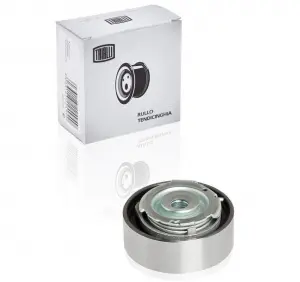 Ролик ГРМ TRIALLI натяжной металлический автоматический для Лада Гранта, Калина 2, Датсун mi-DO, on-DO 8 клапанный двигатель