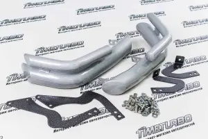 Защита Техно Сфера Уголки двойные Люкс заднего бампера для Лада Нива 4x4 Урбан Чёрный мат