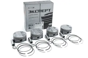 Моторкомплект МоторДеталь ЭКСПЕРТ безвтыковые поршни, пальцы и кольца для Лада Калина, Калина 2, Приора, Приора 2, Гранта, Гранта FL с двигателем ВАЗ 21126 83.0 мм,  Группа E Моторкомплект МоторДеталь ЭКСПЕРТ безвтыковые поршни, пальцы и кольца для Лада Калина, Калина 2, Приора, Приора 2, Гранта, Гранта FL с двигателем ВАЗ 21126 83.0 мм,  Группа E