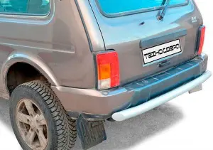 Защита заднего бампера Техно Сфера Труба нержавейка для Лада Нива 4х4 Урбан Защита заднего бампера Техно Сфера Труба нержавейка для Лада Нива 4х4 Урбан