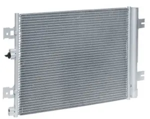 Радиатор Luzar кондиционера с ресивером для Лада Ларгус 16-ти клапанный двигатель, Renault Duster, Logan, Sandero, Dacia Duster, Logan, Sandero, Nissan Almera Радиатор Luzar кондиционера с ресивером для Лада Ларгус 16-ти клапанный двигатель, Renault Duster, Logan, Sandero, Dacia Duster, Logan, Sandero, Nissan Almera