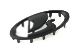 Шильдик на пальцах Парус на руль, нового образца Чёрный мат для Лада Веста, XRAY