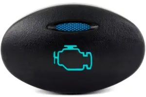 Кнопка пересвеченная CHECK ENGINE с индикацией для Лада Калина