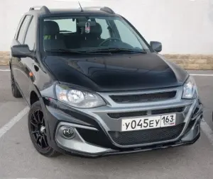 Передний бампер Razor для Лада Калина 2 Без покраски Передний бампер Razor для Лада Калина 2 Без покраски