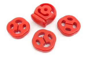 Крепление глушителя CS20 DRIVE красный полиуретан 4 шт. для Лада Калина, Калина 2, Гранта Крепление глушителя CS20 DRIVE красный полиуретан 4 шт. для Лада Калина, Калина 2, Гранта