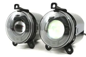 Противотуманные фары ПТФ светодиодные LED с линзой для Лада Приора, Шевроле Нива Противотуманные фары ПТФ светодиодные LED с линзой для Лада Приора, Шевроле Нива