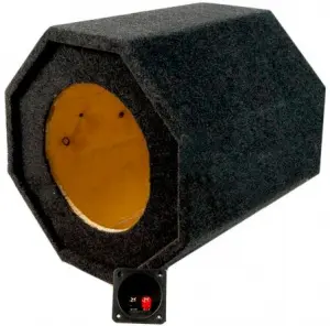 Короб VS-AVTO под сабвуфер 35 литров, восьмигранный 12 дюймов