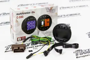 Бортовой компьютер Multitronics C-590 для Лада Гранта, Ларгус, Nissan Бортовой компьютер Multitronics C-590 для Лада Гранта, Ларгус, Nissan