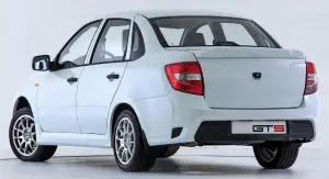 Бампер задний ЮРОЛТЮНИНГ GTS для Лада Гранта седан Без покраски Бампер задний ЮРОЛТЮНИНГ GTS для Лада Гранта седан Без покраски