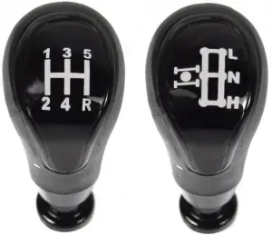 Ручка КПП и РК в стиле Веста чёрный глянец для Шевроле Нива, Лада Нива Travel