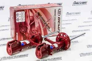 Стойки передние DEMFI Premium газомасляные, без занижения для Лада Калина Стойки передние DEMFI Premium газомасляные, без занижения для Лада Калина