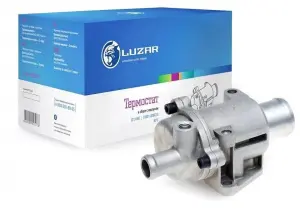 Термостат Luzar с алюминиевым корпусом, обрезиненный клапан для Лада Гранта, Калина 2, Веста, XRAY, Датсун mi-DO, on-DO Термостат Luzar с алюминиевым корпусом, обрезиненный клапан для Лада Гранта, Калина 2, Веста, XRAY, Датсун mi-DO, on-DO