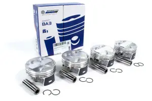 Поршни МоторДеталь 21126 в сборе с пальцами, безвтыковые для ВАЗ 2113, 2114, Лада Калина, Калина 2, Приора, Приора 2, Гранта, Гранта FL 83.0 мм Группа E