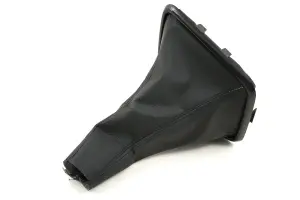 Чехол АвтоВАЗ на рычаг КПП черная рамка, черная нить для Лада Веста