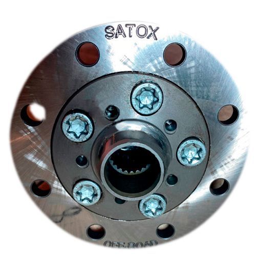 Винтовой самоблокирующийся дифференциал "SATOX" усиленный (22 шлица, редуктор задний/передний) для ВАЗ 2101-2107, Лада Нива 4х4