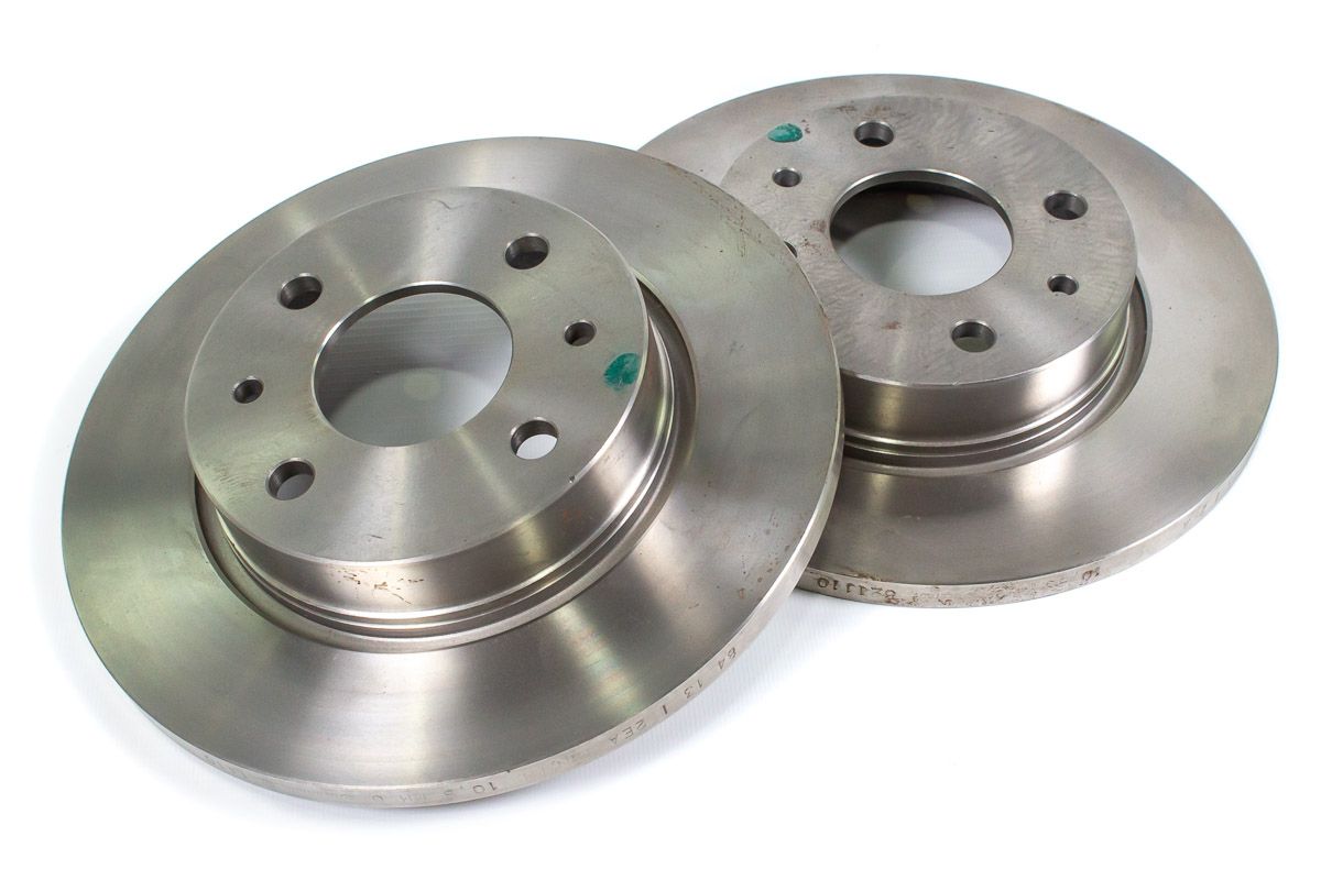 Тормозные диски "BREMBO" (невентилируемые, 239х12 мм) для ВАЗ 2108-21099, 2113-2115