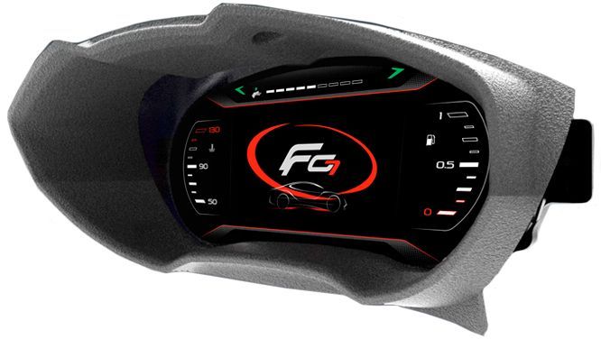 Электронная комбинация приборов "Ferrum Group" GF 949 GRAND Sport для Лада Веста