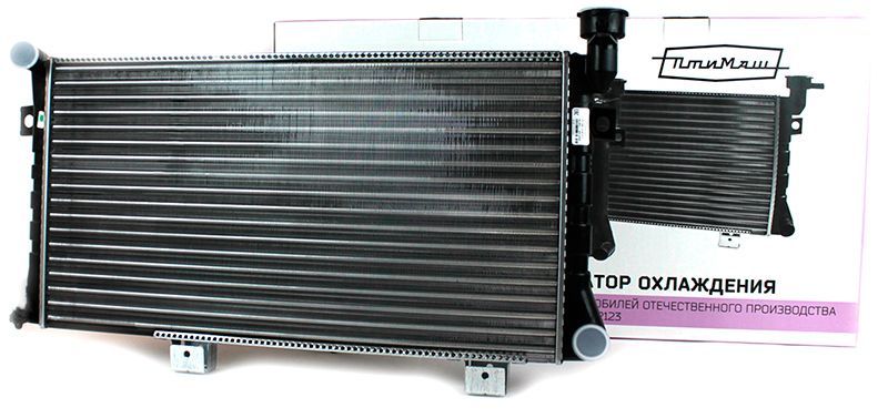 Радиатор охлаждения "ПТИМАШ" 21214 для Лада Нива 4x4 (с инжекторным двигателем)