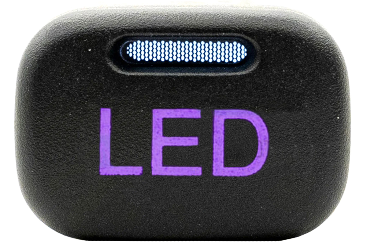 Кнопка пересвеченная LED с индикацией для ВАЗ 2113-2115, Лада (Калина, Нива Travel), Шевроле Нива
