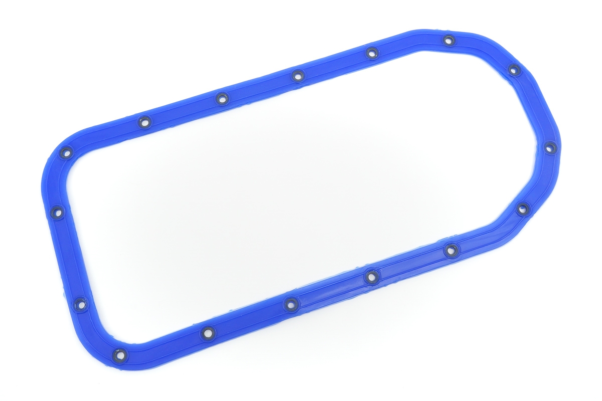 Прокладка масляного поддона CS20, ВАЗ 2108-2190 с металлическими шайбами, Синяя