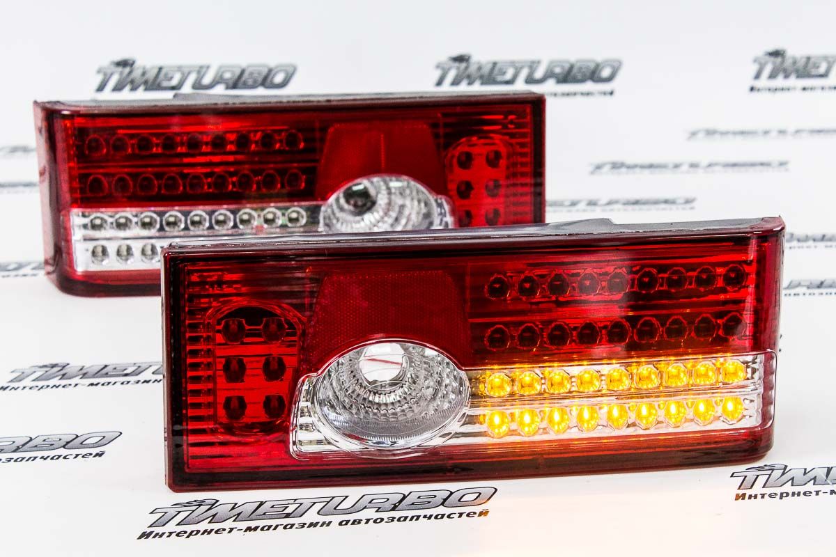 Задние фонари диодные "TORINO" (красные) для ВАЗ 2108-21099, 2113, 2114