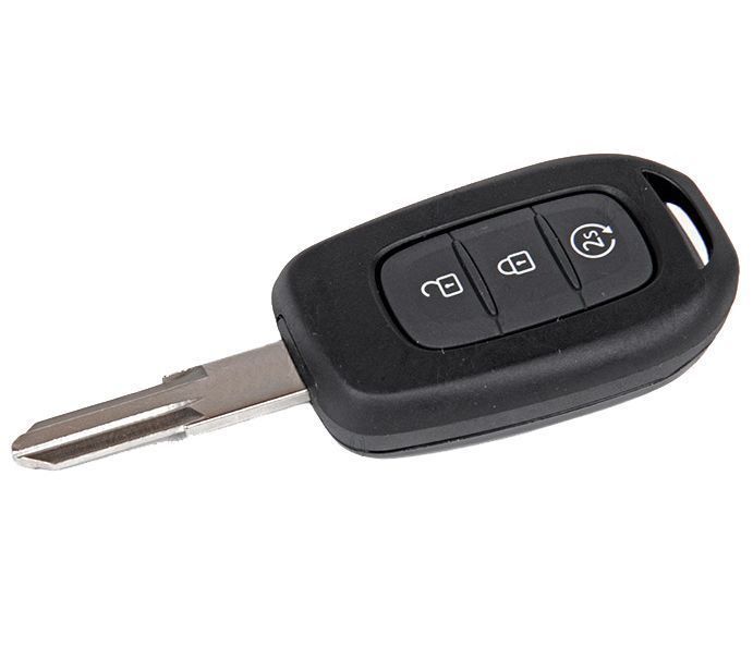 Ключ замка зажигания Renault HITAG 3 PCF 7961 (3 кнопки)