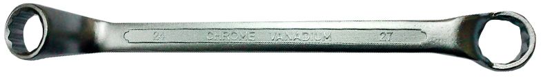 Ключ накидной "СЕРВИС КЛЮЧ" 24х27 мм (CR-V, холодный штамп)