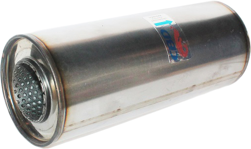 Пламегаситель "CBD" с перфорированным диффузором 250x100 мм, d50 мм