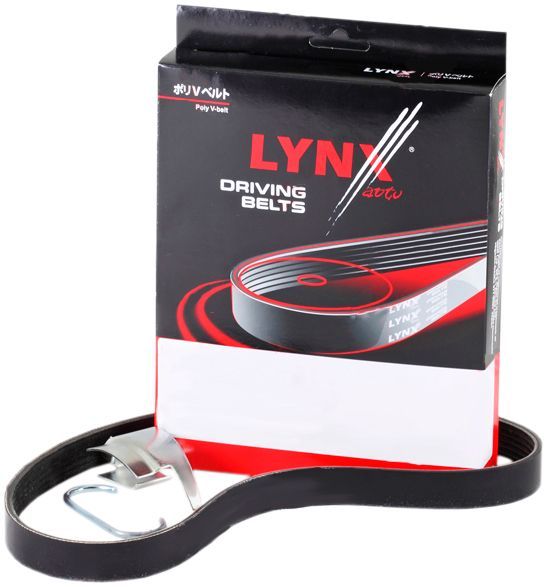 Ремень генератора "Lynx" поликлиновой эластичный для Лада Гранта (с двигателем объёмом 1.6 л)