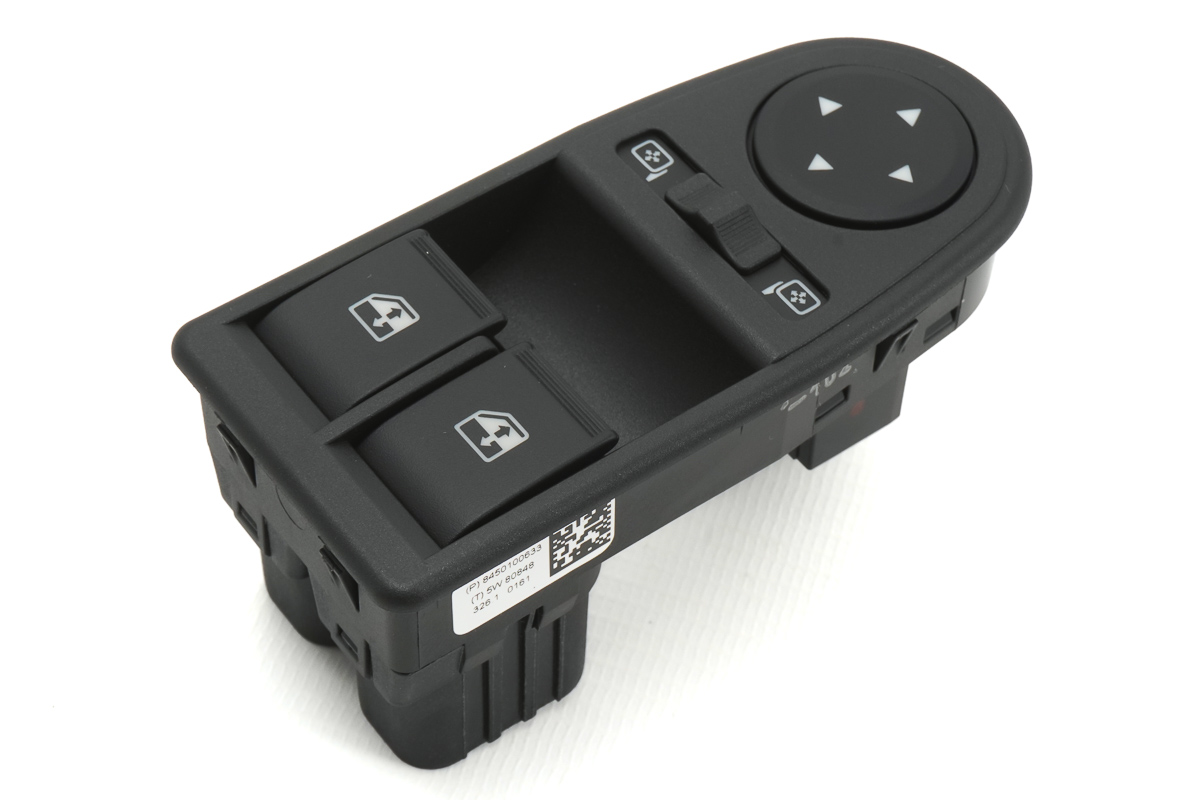 Блок кнопок управления стеклоподъемниками (2 кнопки, белая подсветка) для Лада Гранта FL, Датсун (mi-DO, on-DO)
