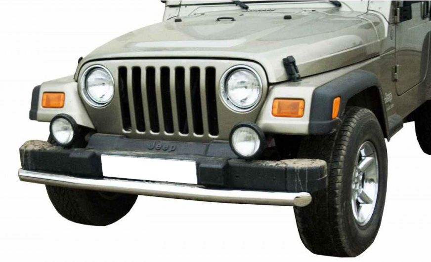 Защита переднего бампера "Техно Сфера" (d 63.5 мм, нержавейка) для Jeep Wrangler