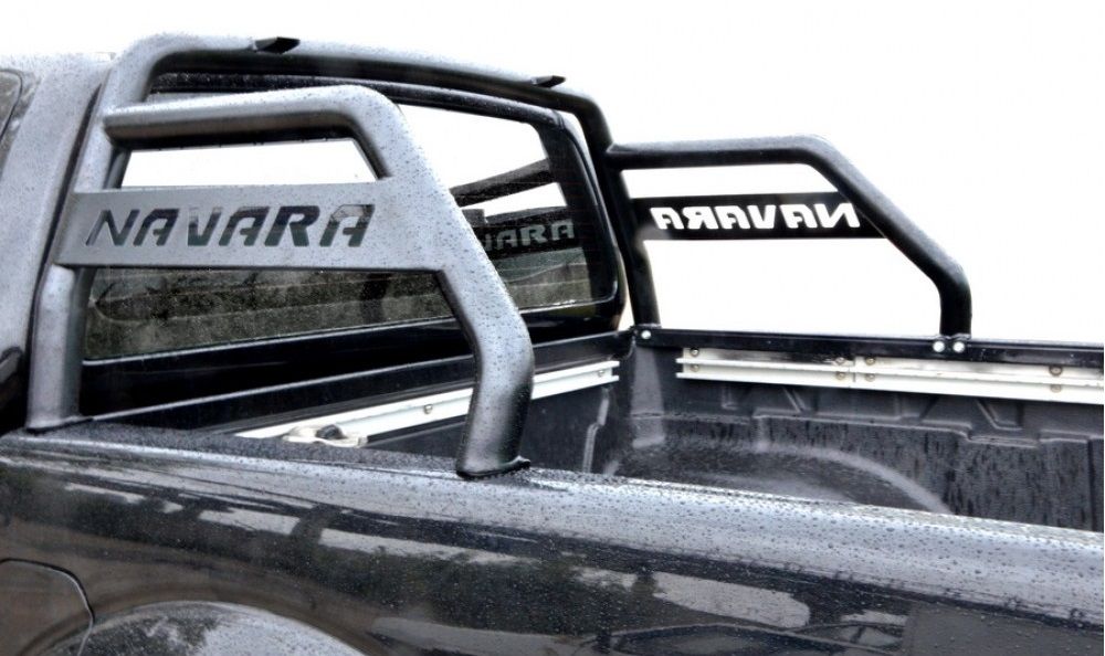 Дуга багажника "Техно Сфера" (d 63.5 мм, нержавейка) для Nissan Navara (2010-2015 года выпуска)
