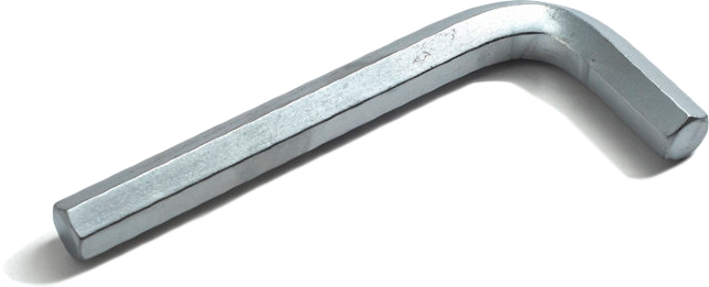 Ключ шестигранный Г-образный "СЕРВИС КЛЮЧ" 14 мм