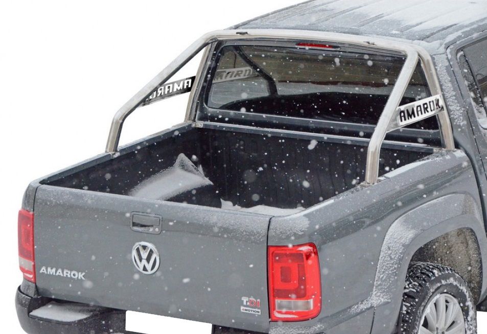 Дуга багажника "Техно Сфера" (d 63.5 мм, нержавейка) для Volkswagen Amarok (2010-2015 года выпуска)