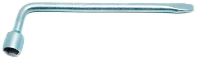 Ключ баллонный Г-образный "СЕРВИС КЛЮЧ" кованный, с длинной ручкой (21 мм, длина 375 мм)