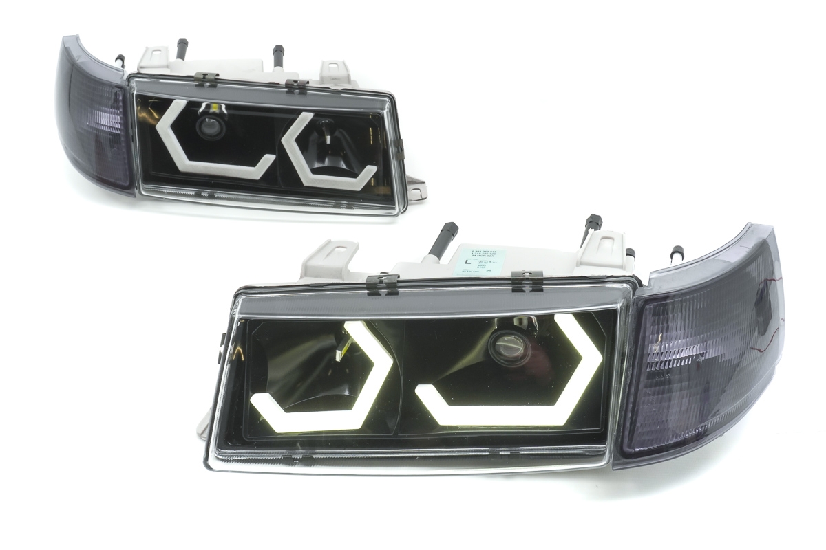 Фары LED ДХО в стиле BMW V2 для ВАЗ 2110-2112