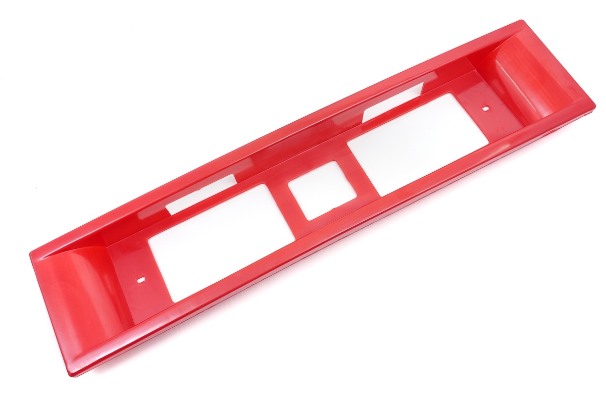 Рамка под номер задняя красная для ВАЗ 2108-21099