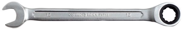 Ключ комбинированный трещоточный "СЕРВИС КЛЮЧ" 12 мм (CR-V, холодный штамп)