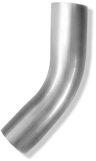 Изгиб трубы глушителя "CBD" нержавеющий (труба d60 мм, угол 45грд, длина 250 мм)