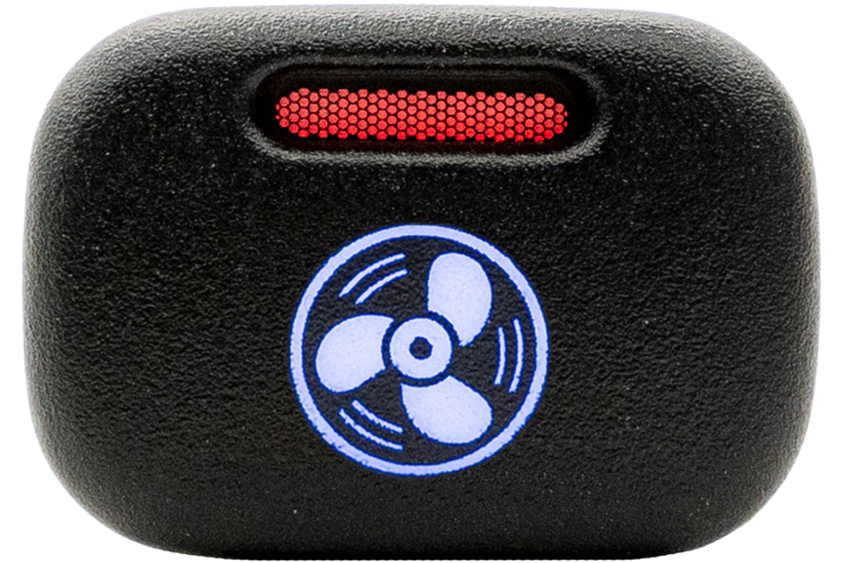 Кнопка пересвеченная вентилятор с индикацией для ВАЗ 2113-2115, Лада (Калина, Нива Travel), Шевроле Нива