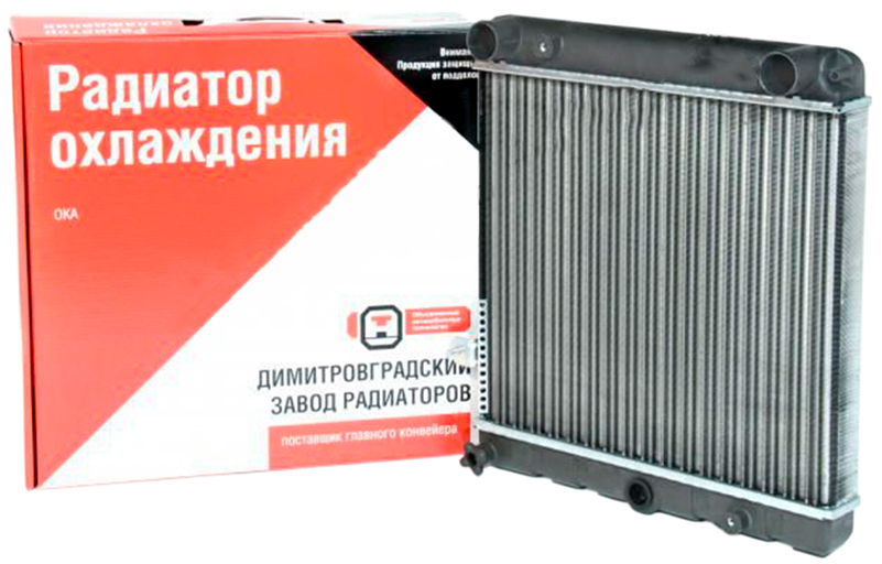 Радиатор охлаждения "ДААЗ" для Лада Ока