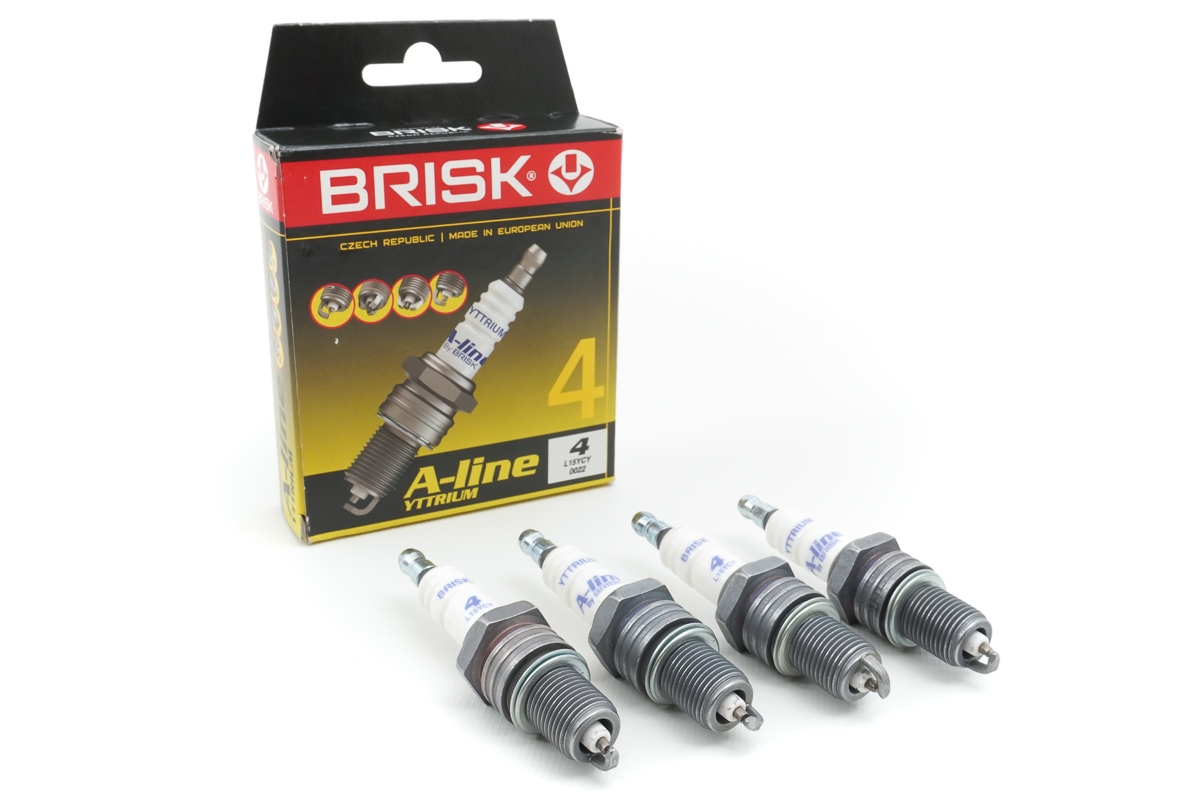 Свечи зажигания "BRISK" A-line №4 для для ВАЗ (2101-2107, 2108-21099, 2110-2112), Лада (Нива 4Х4, Ока) (карбюраторный двигатель)