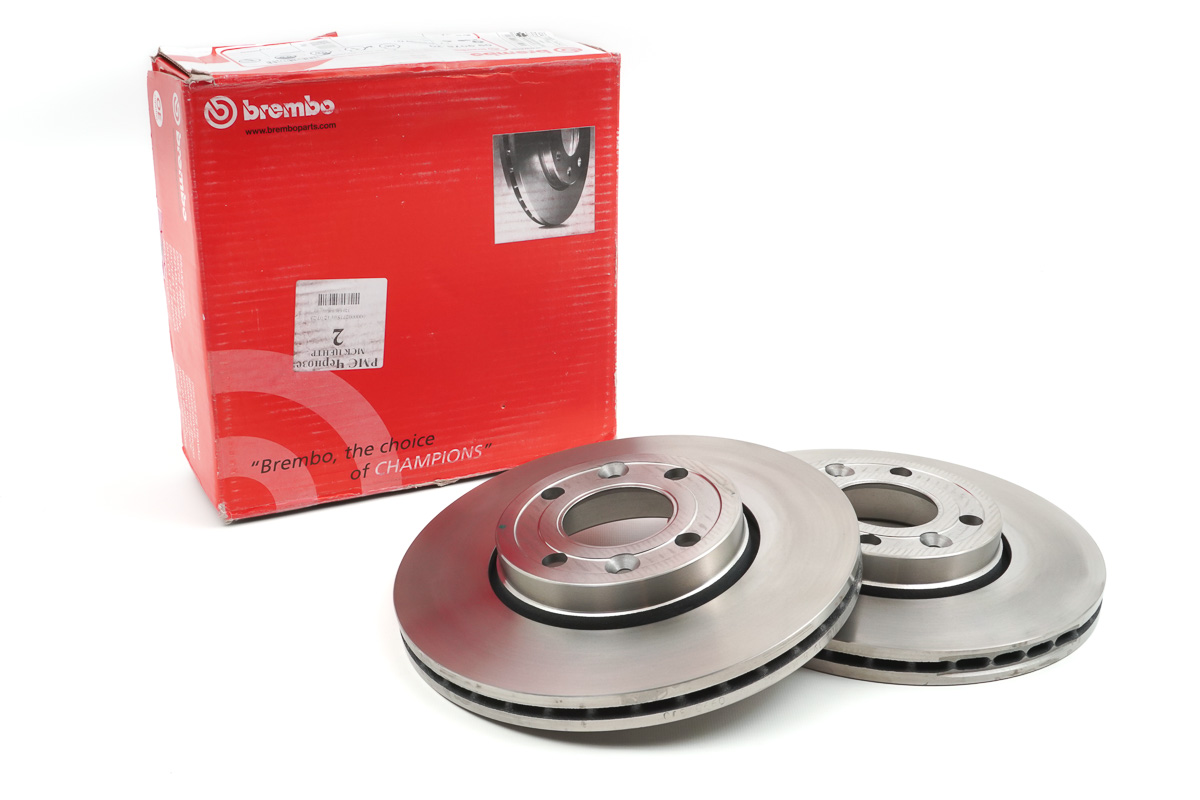 Тормозные диски "BREMBO" Standart (вентилируемые, 259х20,6 мм) для Лада Ларгус, Веста, XRAY